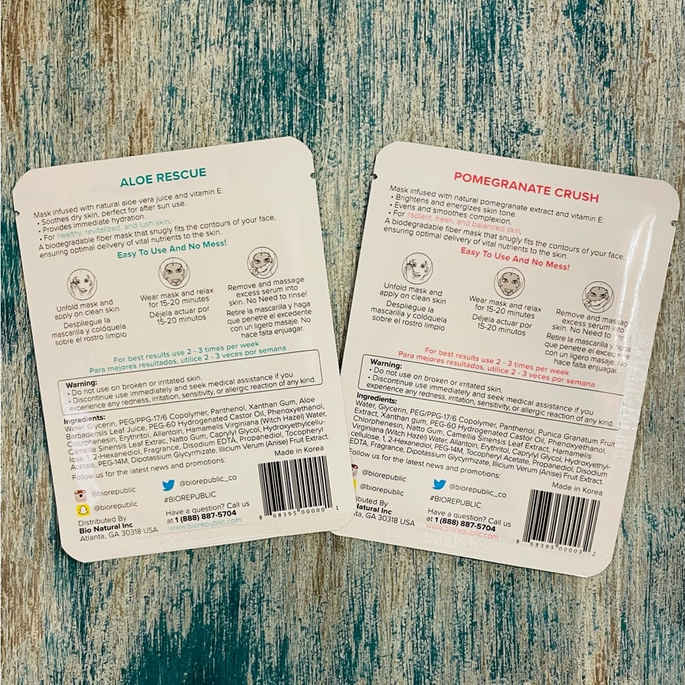 NEW* 6 items- LOT Bundle Skincare; HERO Cosmetics…Grace & Stella…BioRepublic - Picture 11 of 11